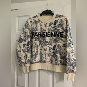 Women’s Parisienne Toile Crewneck by EllandEm